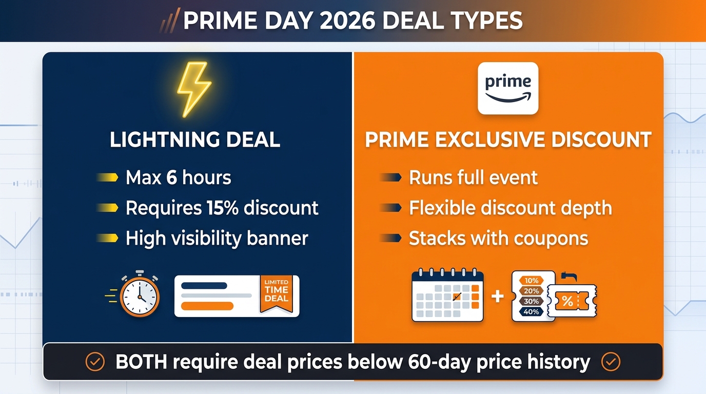 Amazon Prime Day deal configuration screen