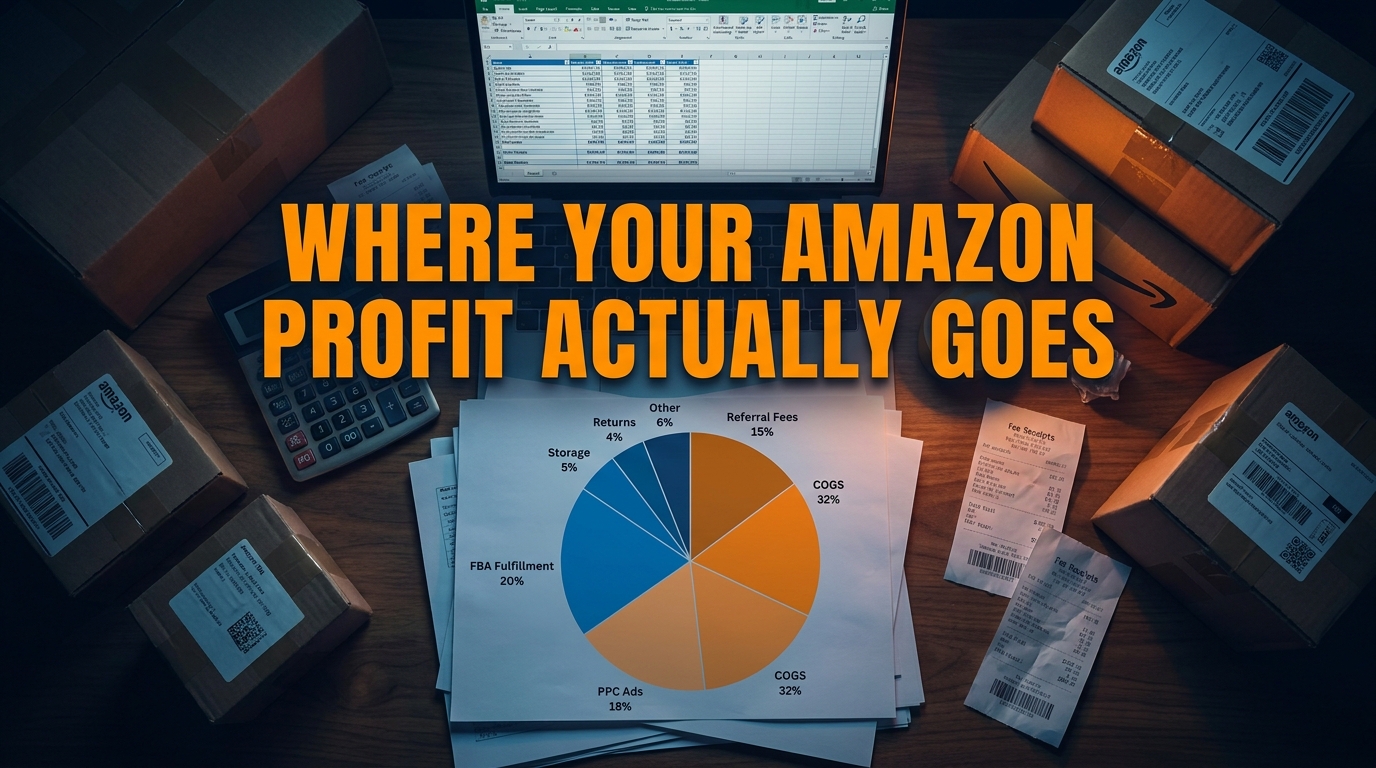 Where Amazon sellers actually lose money — a breakdown of the true fee stack eating into seller profit in 2026