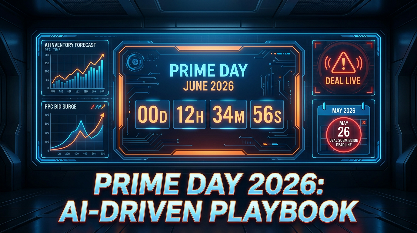 Prime Day 2026 AI-driven playbook command center dashboard