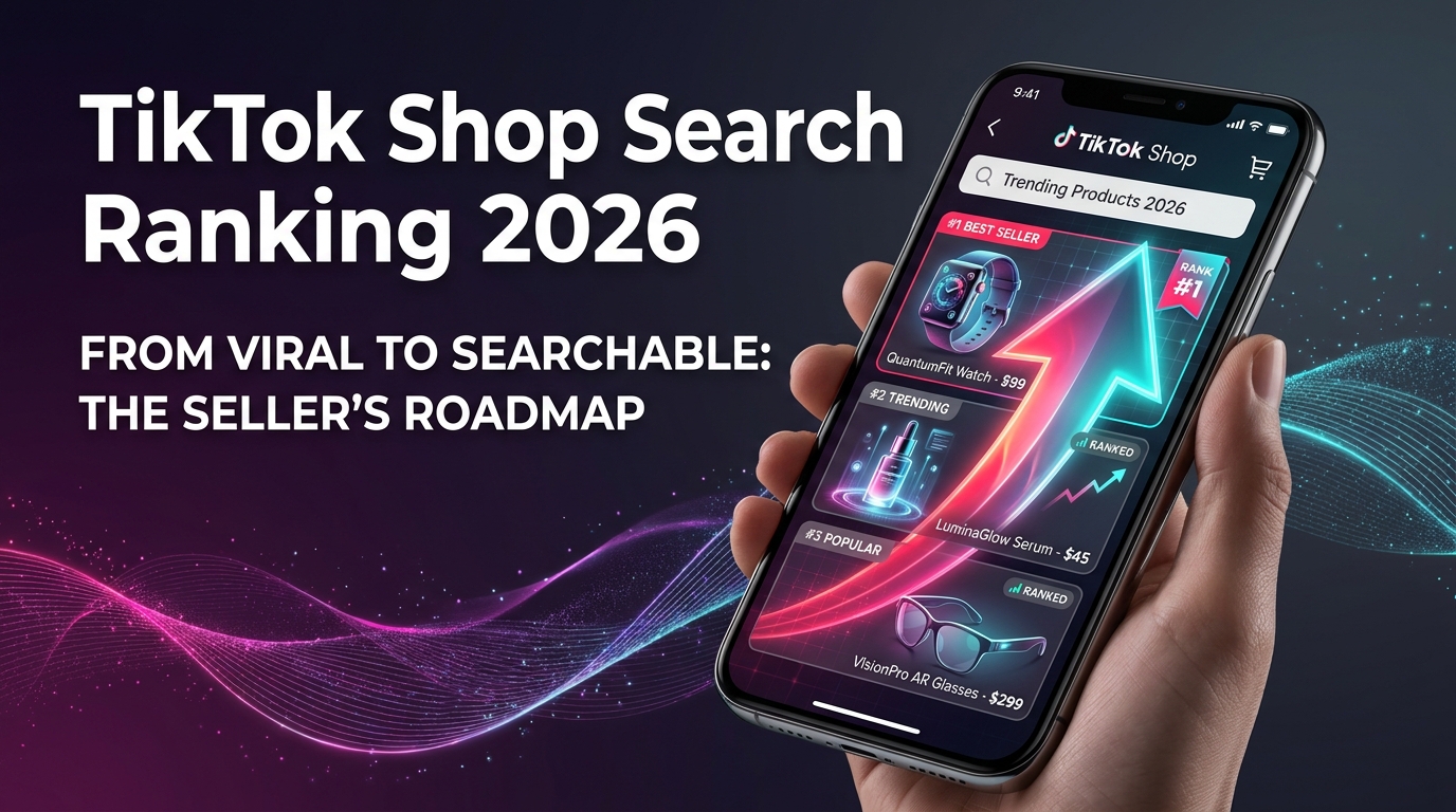 TikTok Shop Search Ranking 2026 — Seller's Roadmap Hero Image