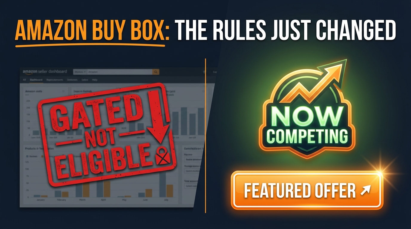 Amazon Buy Box Rules Changed in 2026 — The Gate Is Gone, The Contest Remains