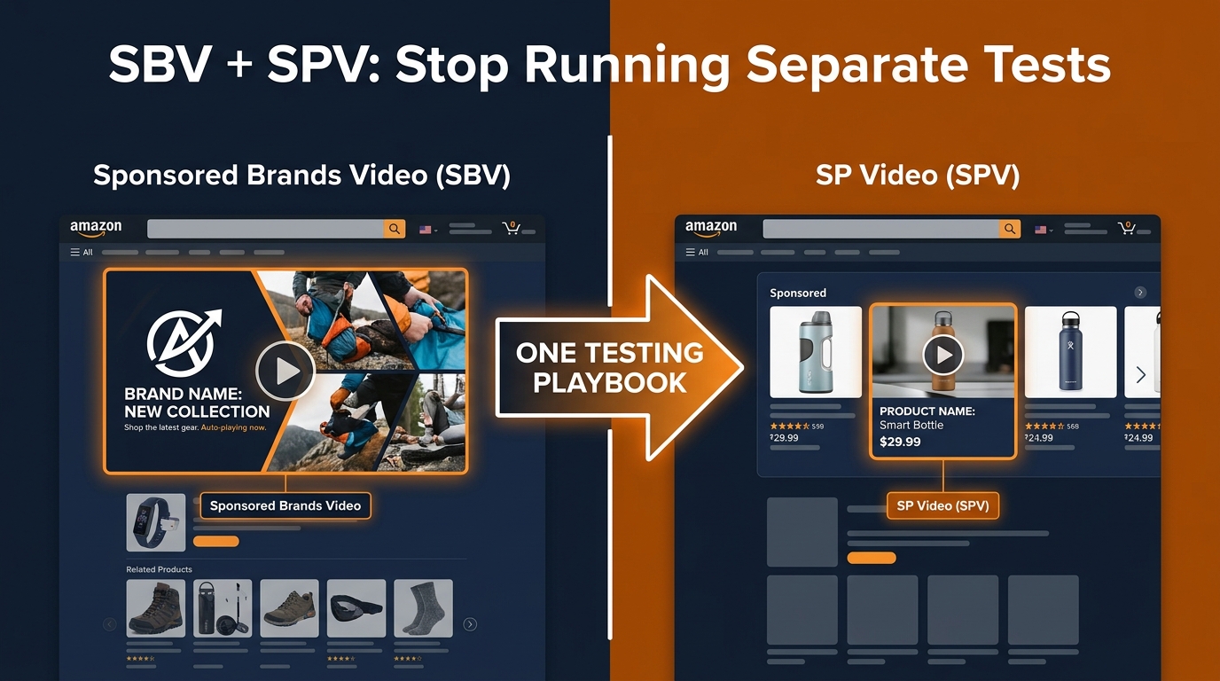 SBV + SPV: Stop Running Separate Tests — One Unified Amazon Video Testing Playbook
